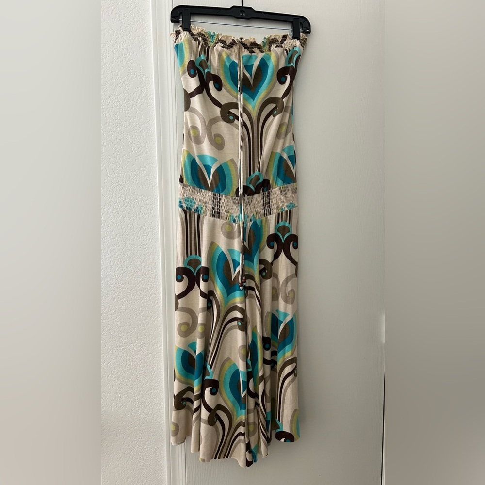Mossimo Vintage Sleeveless & Stylish Bohemian Wide Legged Maxi Romper - Picture 15 of 15